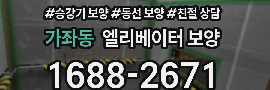 가좌동 엘리베이터 보양