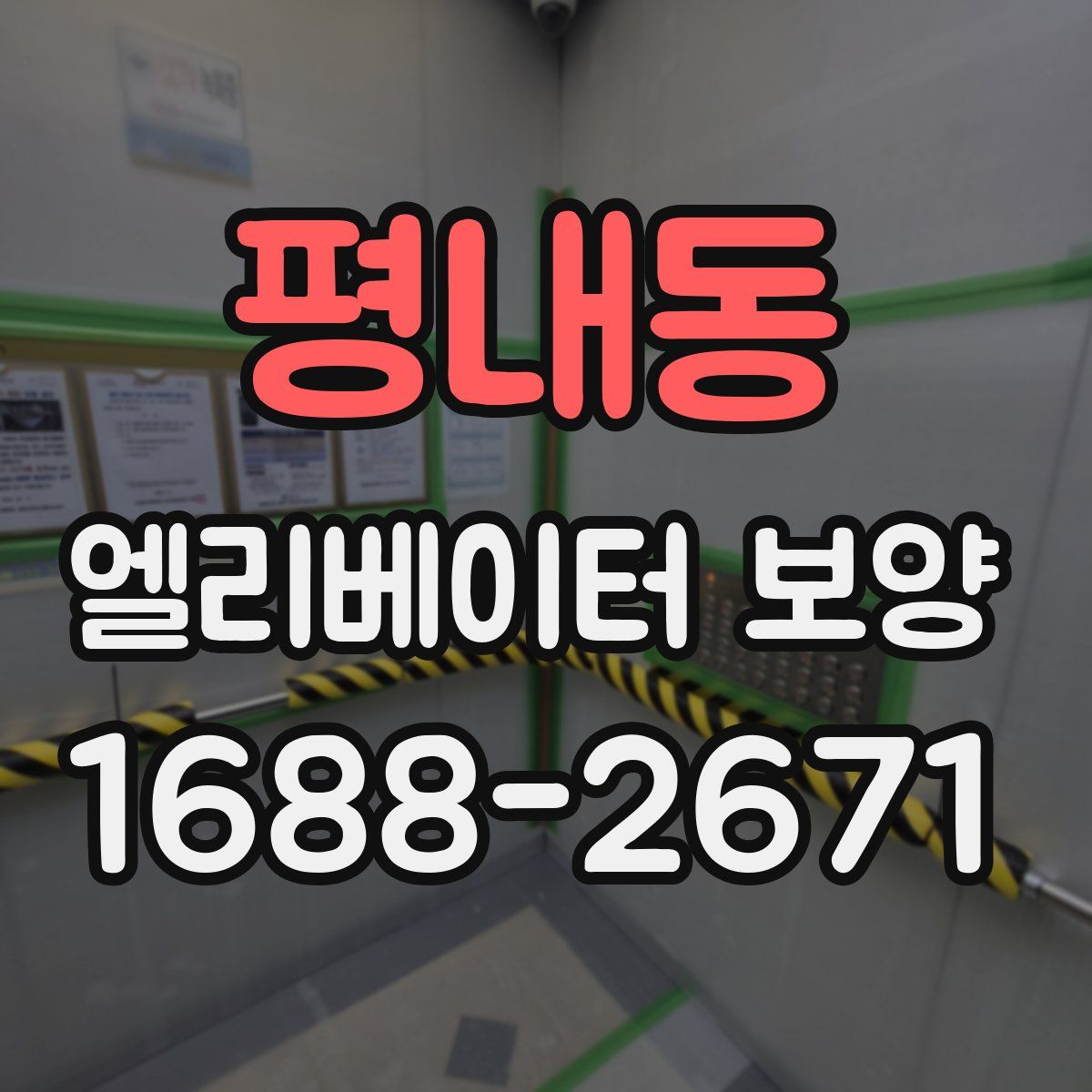 평내동 엘리베이터 보양