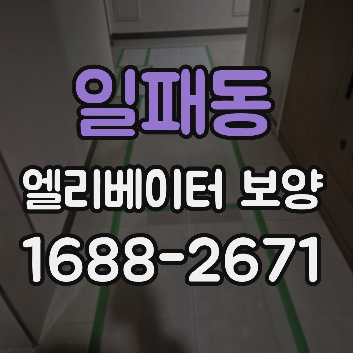 일패동 엘리베이터 보양 비용 산정 방식과 참고 요소