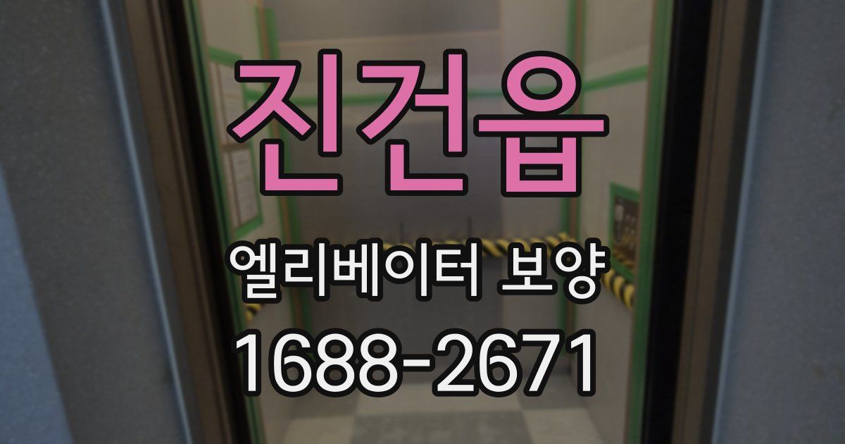 진건읍 엘리베이터 보양