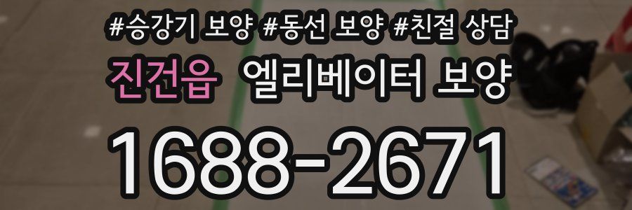 진건읍 엘리베이터 보양