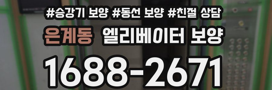 은계동 엘리베이터 보양