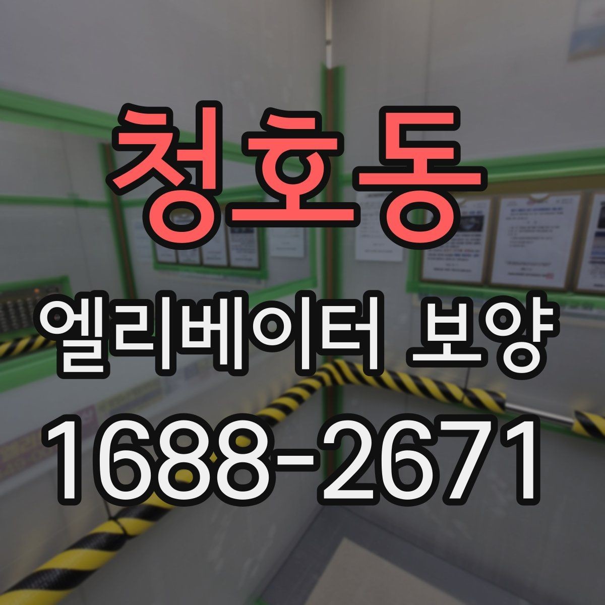 청호동 엘리베이터 보양 비용 산정 방식과 참고 요소