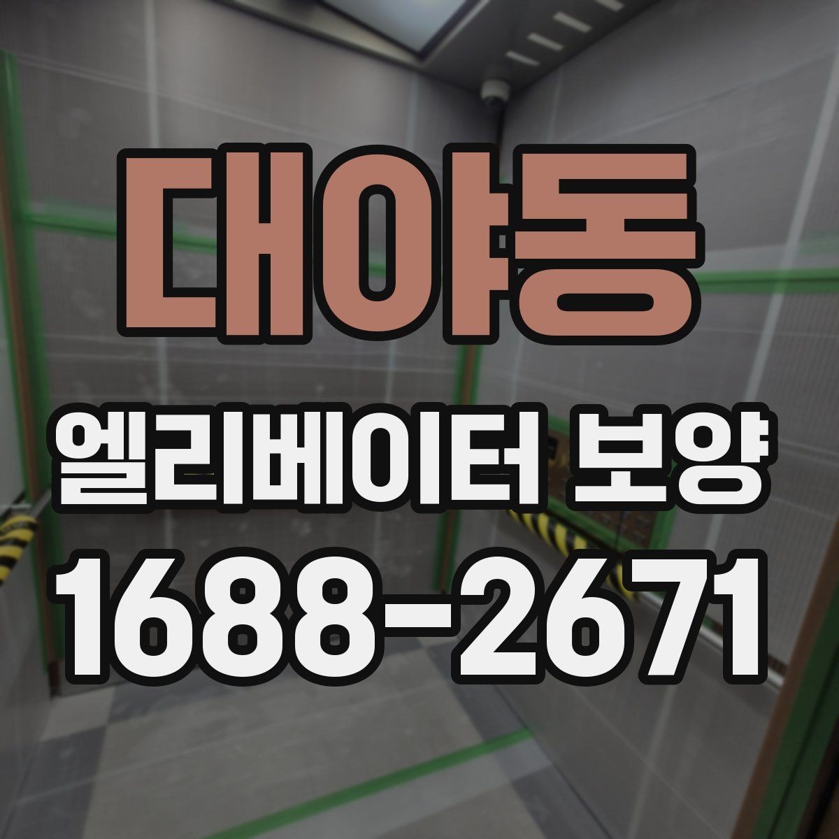 대야동 엘리베이터 보양 재료별 장단점 간단 비교