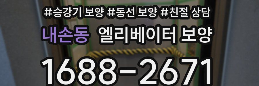 내손동 엘리베이터 보양