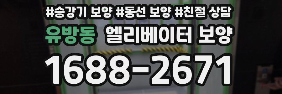 유방동 엘리베이터 보양