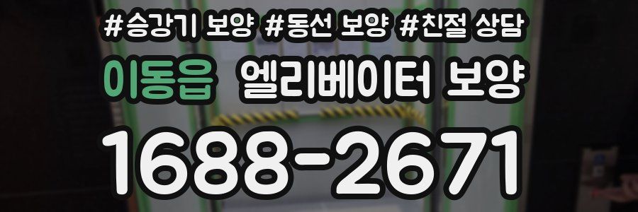 이동읍 엘리베이터 보양
