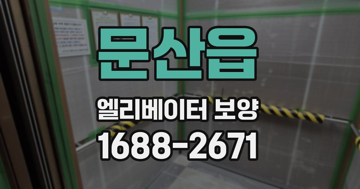 문산읍 엘리베이터 보양