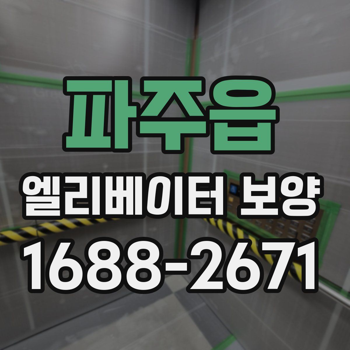 파주읍 엘리베이터 보양