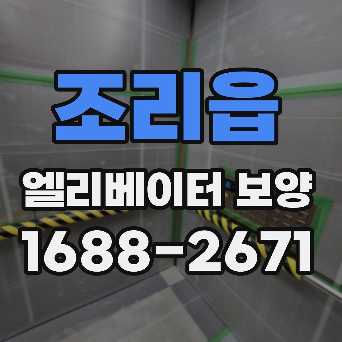 조리읍 엘리베이터 보양 설치 시 보호 대상 구분하는 법