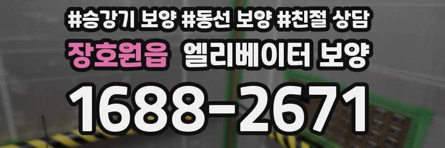 장호원읍 엘리베이터 보양