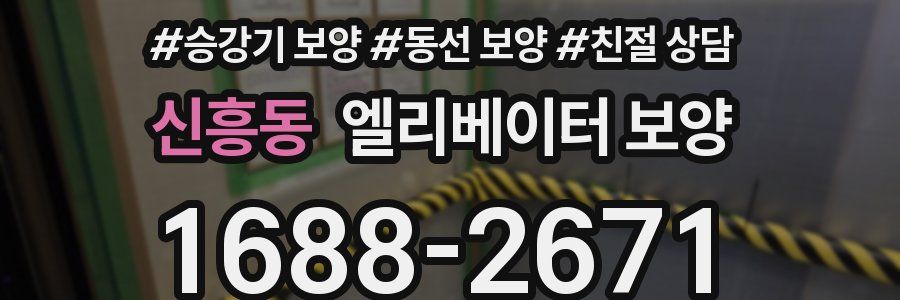 신흥동 엘리베이터 보양