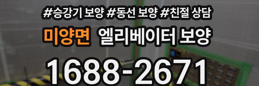 미양면 엘리베이터 보양