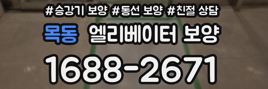 목동 엘리베이터 보양
