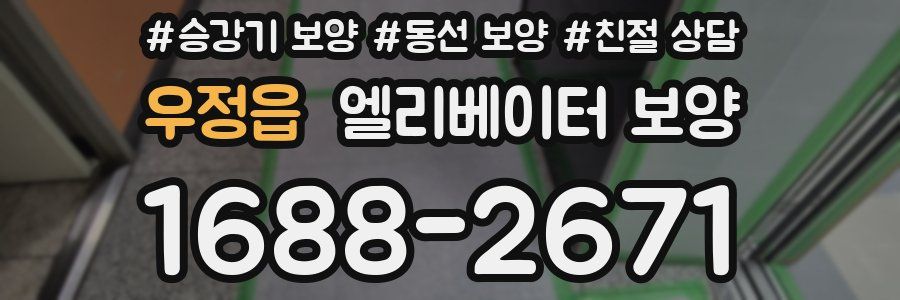 우정읍 엘리베이터 보양