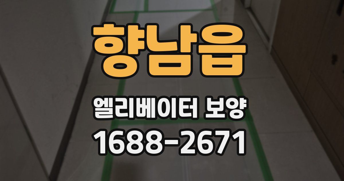 향남읍 엘리베이터 보양