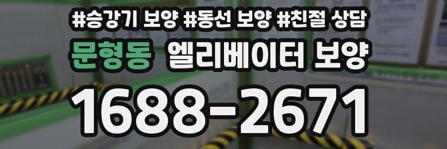 문형동 엘리베이터 보양