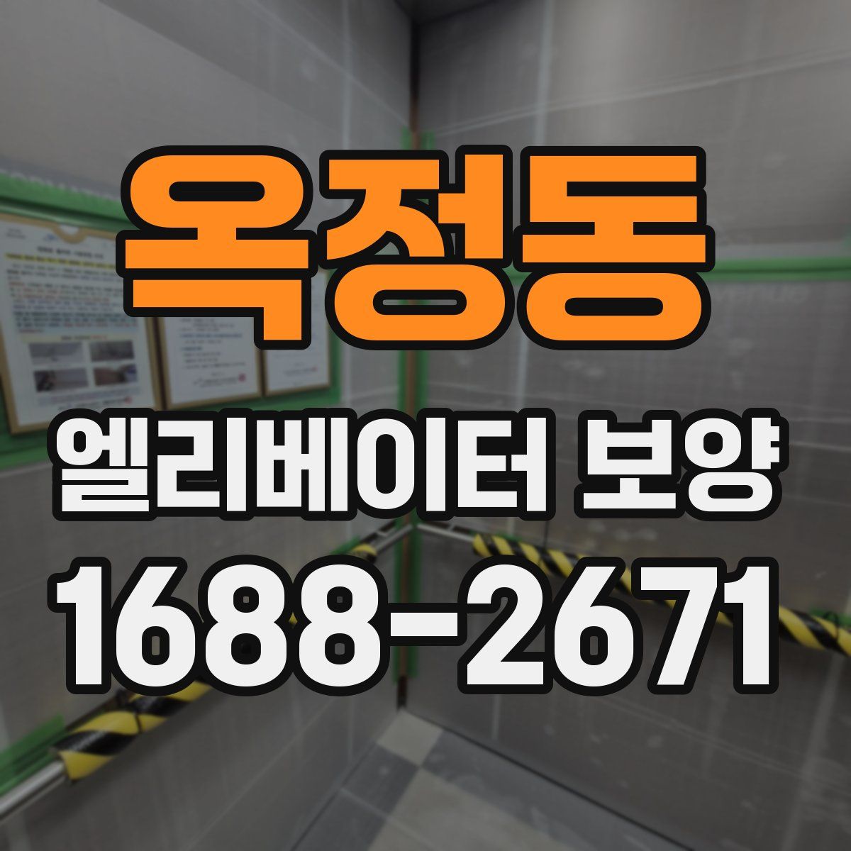 옥정동 엘리베이터 보양
