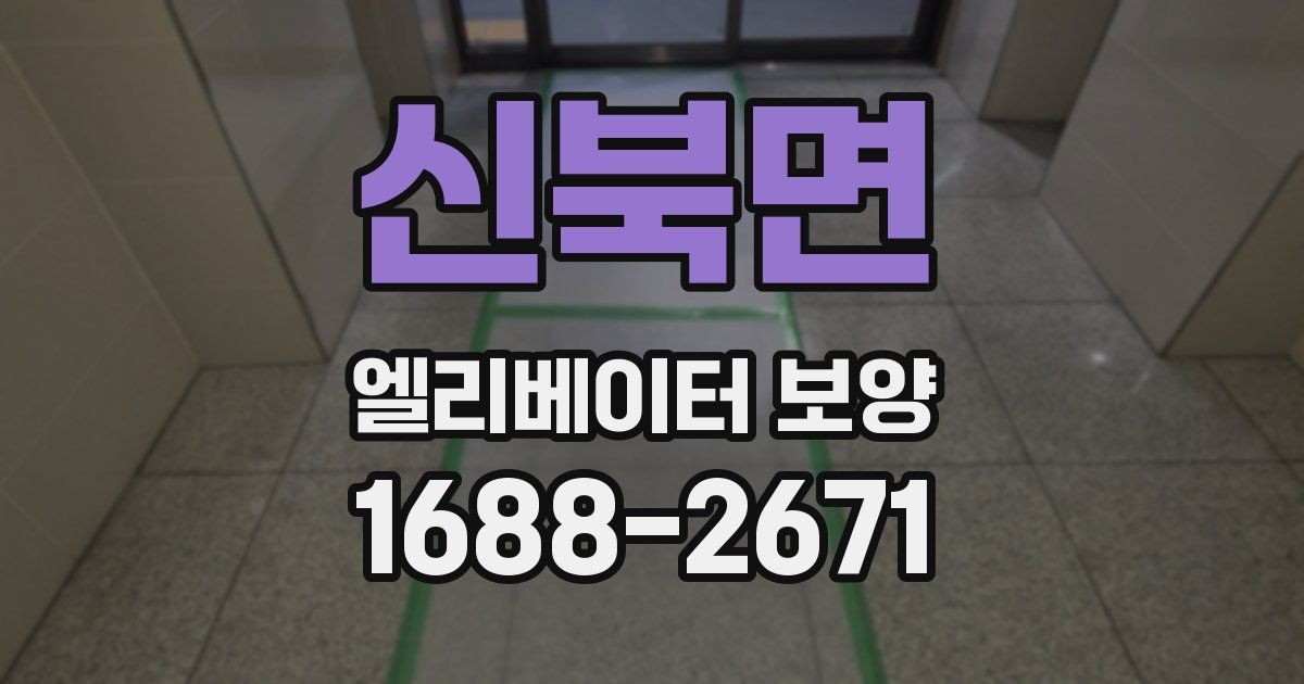 신북면 엘리베이터 보양