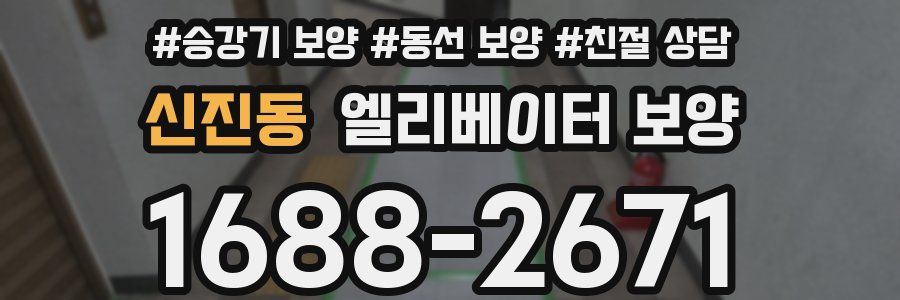 신진동 엘리베이터 보양