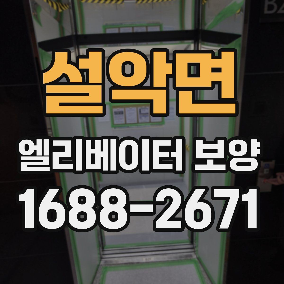 설악면 엘리베이터 보양 서비스 선택 전에 알아둘 점