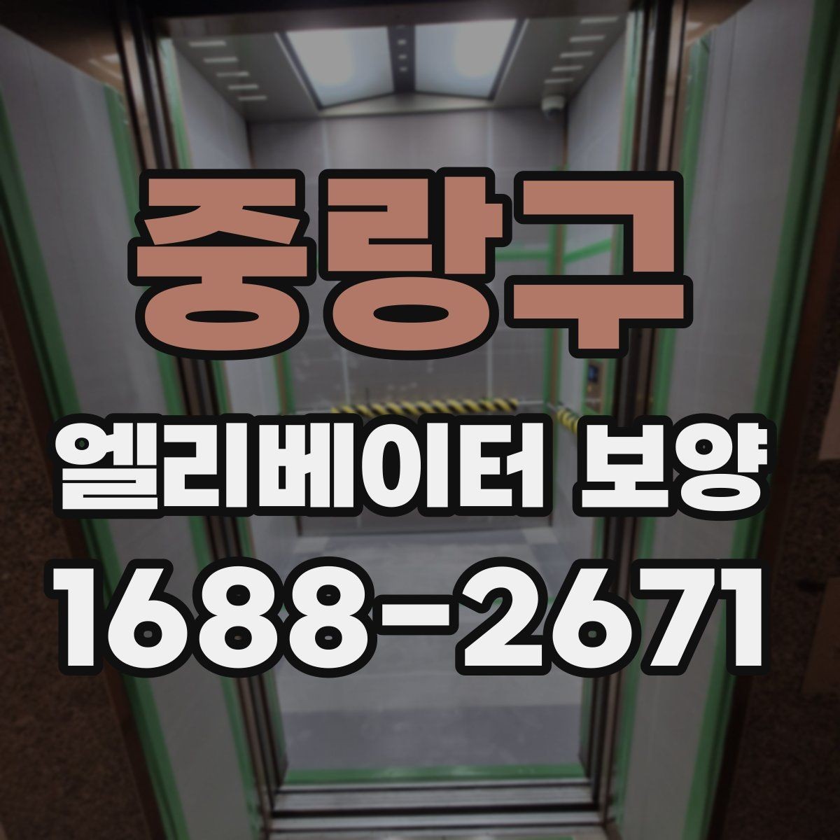 중랑구 엘리베이터 보양 시공 업체를 선택하는 현실적인 기준