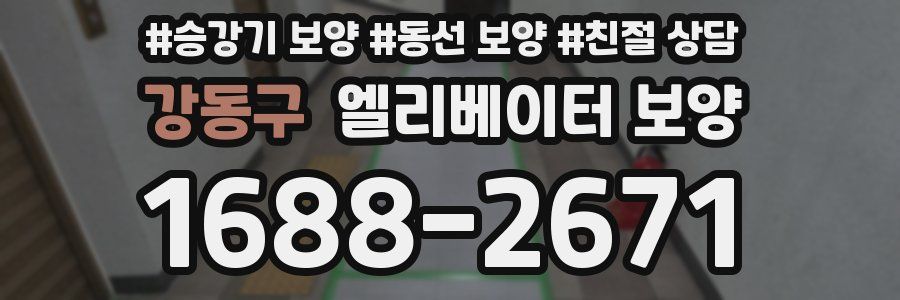 강동구 엘리베이터 보양