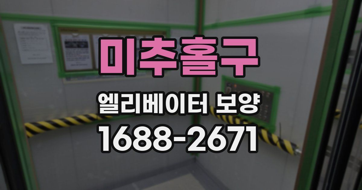 미추홀구 엘리베이터 보양