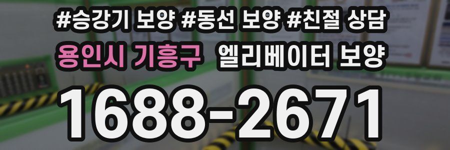 용인시 기흥구 엘리베이터 보양