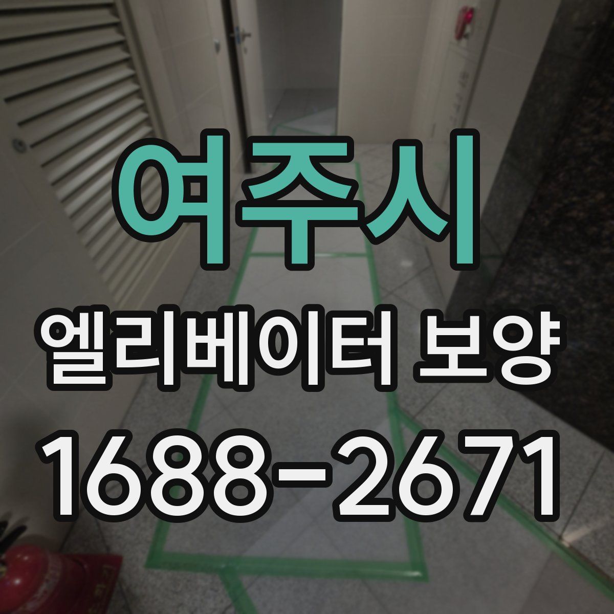 여주시 엘리베이터 보양