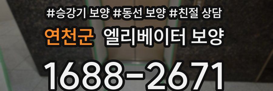 연천군 엘리베이터 보양