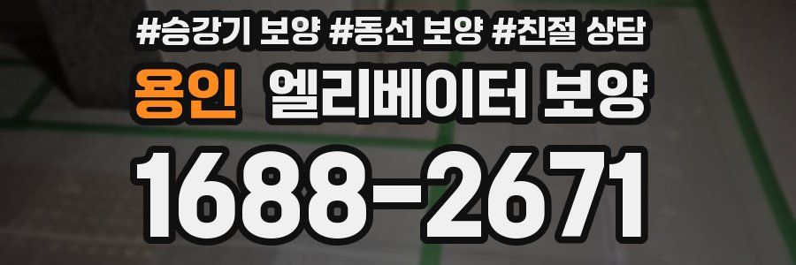 용인 엘리베이터 보양