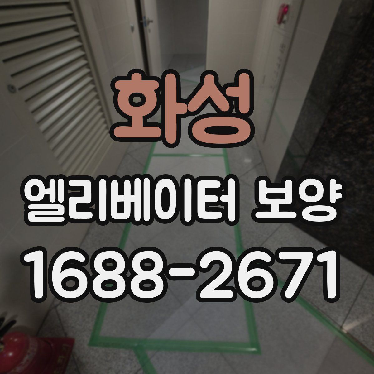화성 엘리베이터 보양