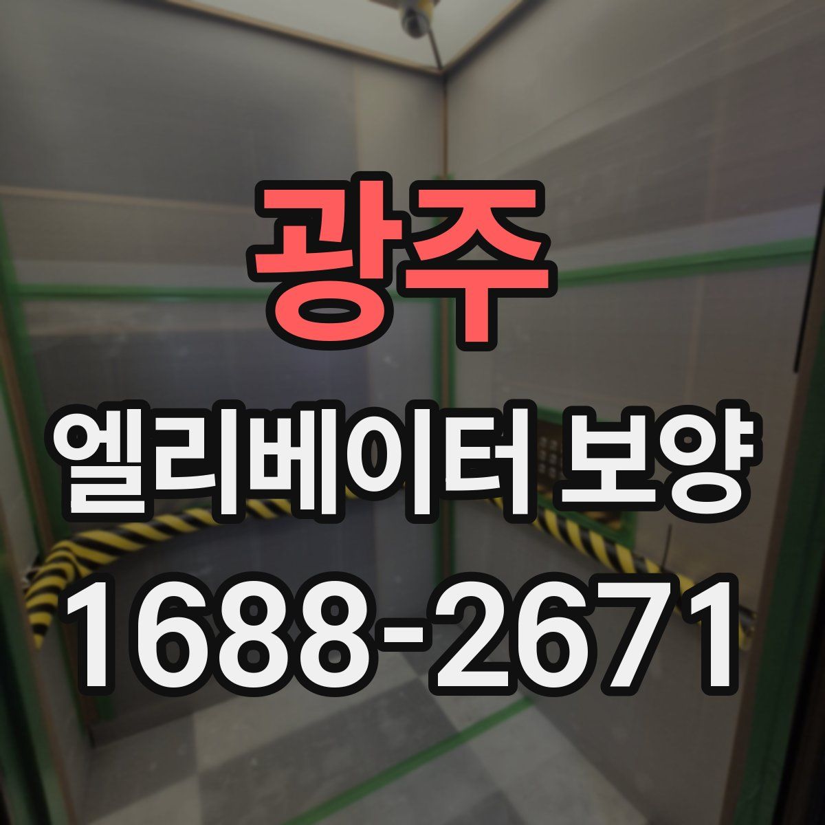 광주 엘리베이터 보양