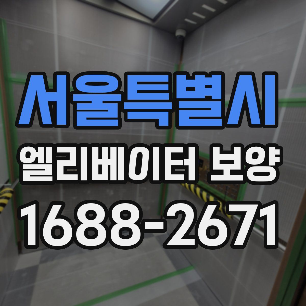 서울특별시 엘리베이터 보양