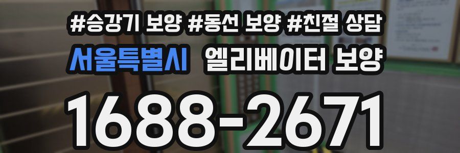 서울특별시 엘리베이터 보양