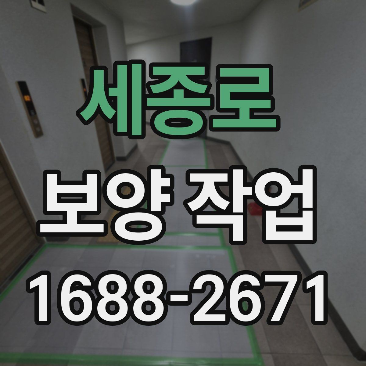 세종로 보양 작업 일정과 비용을 함께 보는 기준