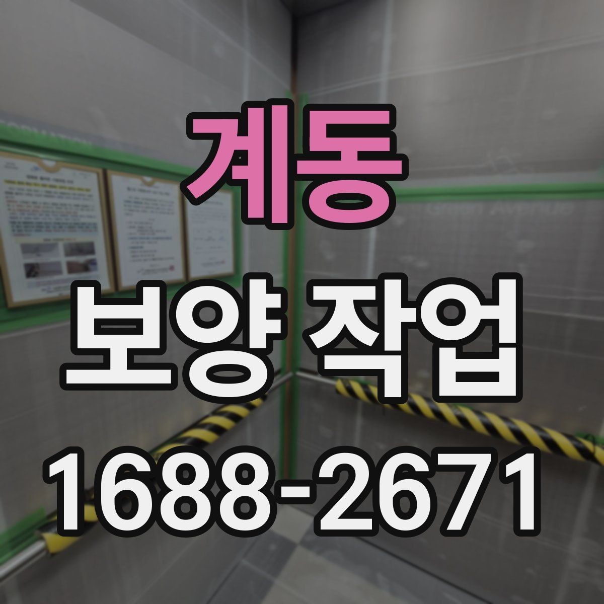 계동 보양 작업 시 자주 놓치는 주의사항