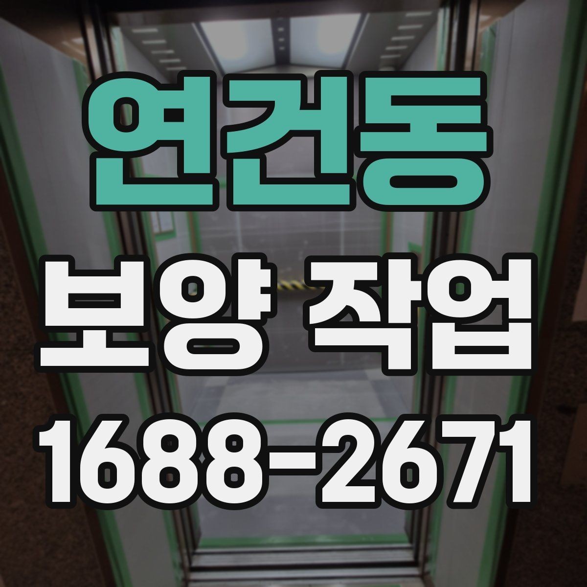 연건동 보양 작업 후 정리와 유지 관리 방법