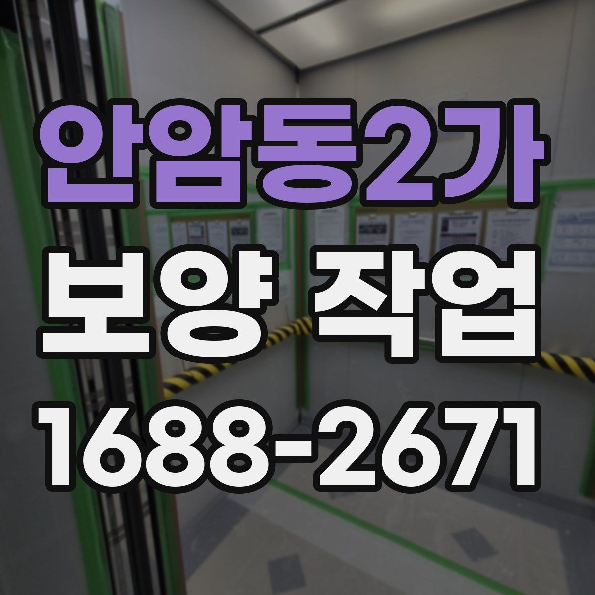 안암동2가 보양 작업 준비물 구매 전에 따져볼 점