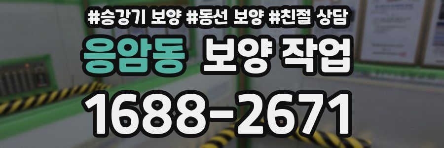 응암동 보양 작업