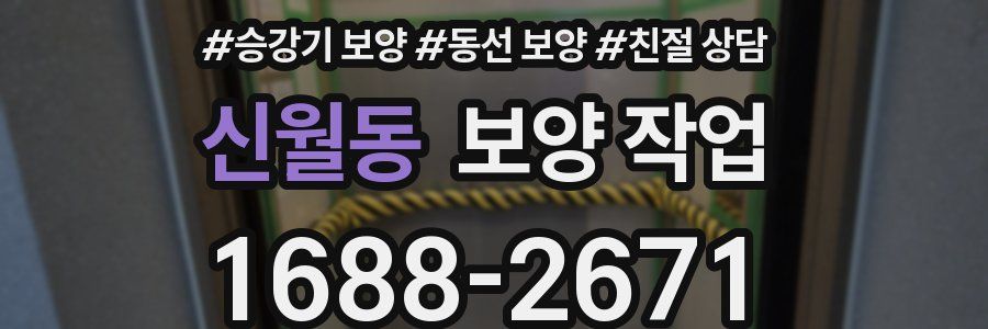신월동 보양 작업
