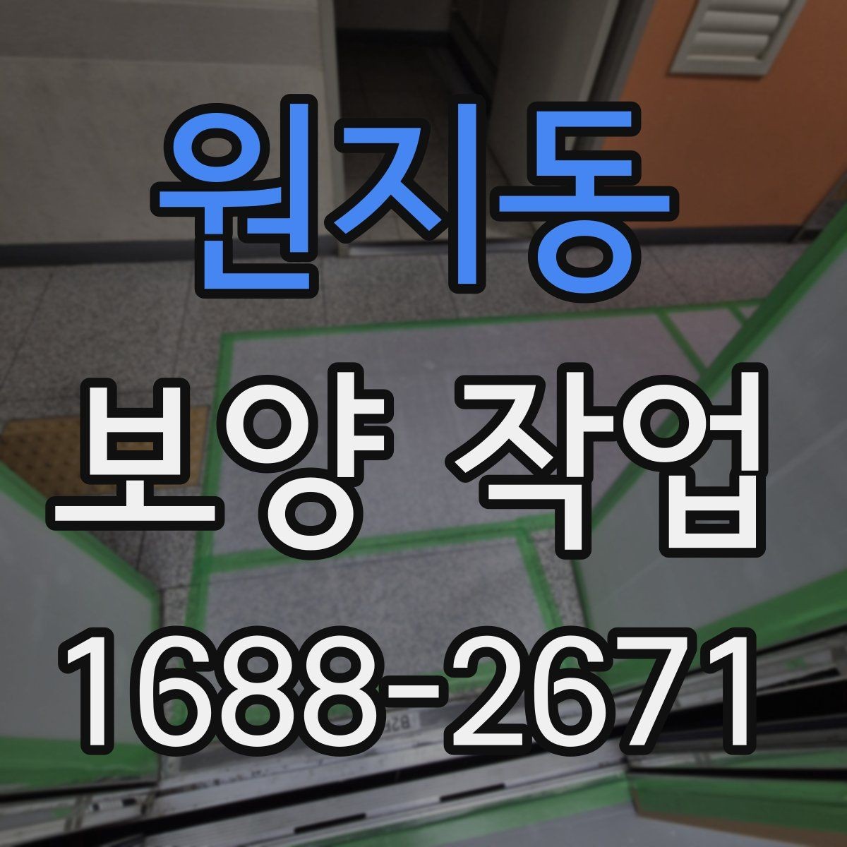원지동 보양 작업 일정과 비용을 함께 보는 기준