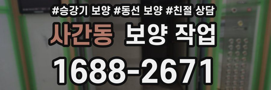 사간동 보양 작업