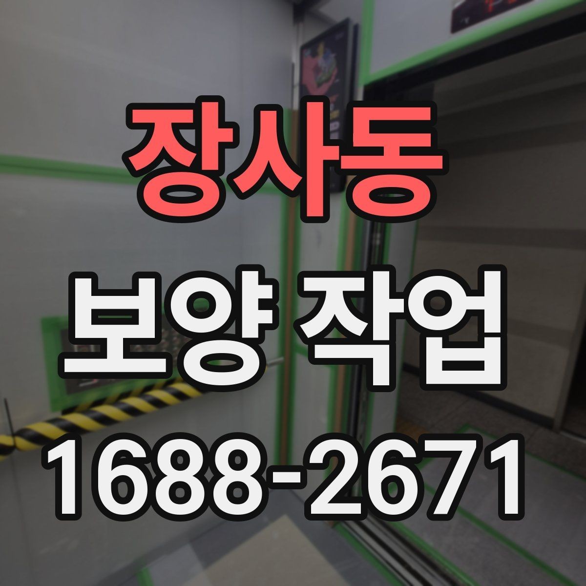 장사동 보양 작업 보양 자재 선택 기준과 차이