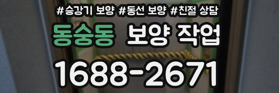 동숭동 보양 작업
