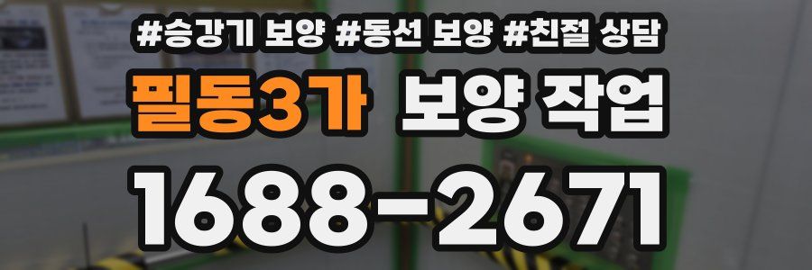 필동3가 보양 작업
