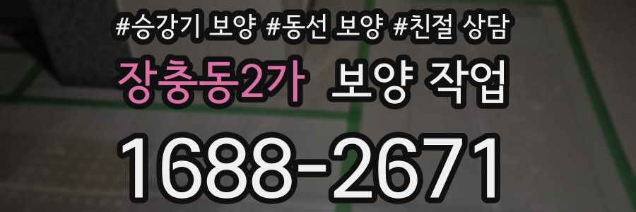 장충동2가 보양 작업