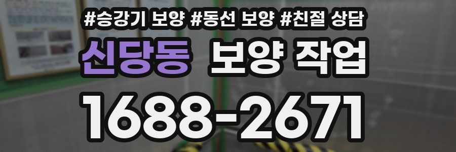 신당동 보양 작업