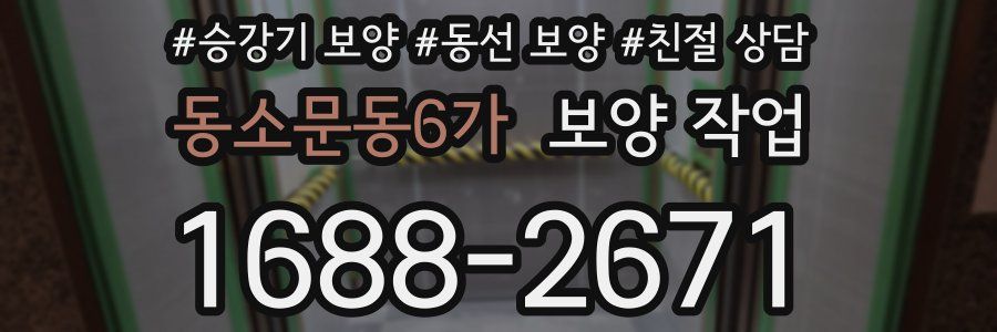 동소문동6가 보양 작업